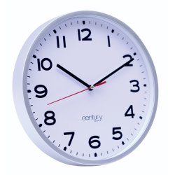 Century - Wall Clock Smart Silver 25CM