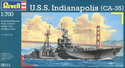 Pm:rv:s -revell - Uss Indianapolis Ca-35 - 1:700