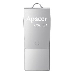 Apacer AH750 64GB USB 3.1 Gen 1 Dual Flash Drive AP64GAH750S-1