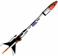 Semroc Flying Model Rocket Kit Iris KD-4 
