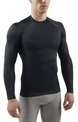 Sub Sports Mens Graduated Compression Long Sleeve Top Vest Running Recovery -xxl