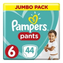 Pampers Baby-dry Size 6 Jumbo Pack 44 Nappy Pants