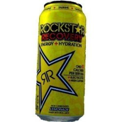 Rockstar Recovery Recover Hydration Lemonade 16 Ounce 8 Cans