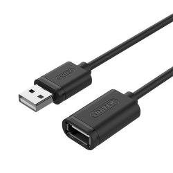 UNITEK 1M USB2.0 Passive Extension Cable Y-C428GBK