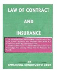 Law Of Contract And Insurance Paperback