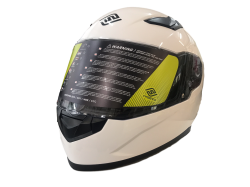 Faseed 816 Solid White Helmet - S