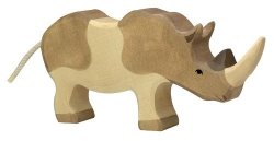 Holztiger Rhino Toy Figure