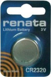 Lithium CR2320 Coin Battery 3V 1 Pack