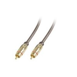 0.5M 1 X Rca Gold Plated Cable