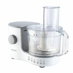 Kenwood FP120 Food Processor - 400 Watts 1 Speed And Pulse Function 0.8L Main Bowl Liquid Working Capacity 0.8L Blender Capacity Slices Grates Whisks