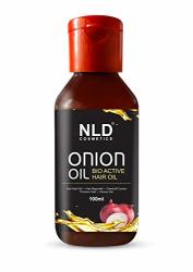 Nld Onion Bio Active Hair Oil For Men And Women - Promotes Hair Growth & Regrowth - Controls Hair Fall - No Mineral Oil