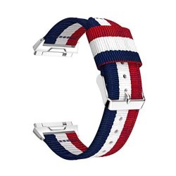 Rtyou Nylon Bands For Fitbit Ionic Lightweight Nylon Adjustable Replacement Band Sport Strap For Fitbit Ionic A