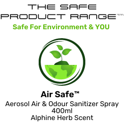 Air Safe Alpine Scented Aerosol Freshener 400ML Can