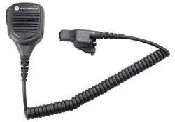 IP55 Water Resistant Motorola Original OEM PMMN4051 PMMN4051B Windporting Remote Speaker Microphone with 3.5mm Audio Jack Intrinsic Safety Standard FM 