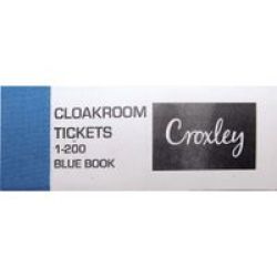 Cloakroom Tickets: 1-200 Blue Book