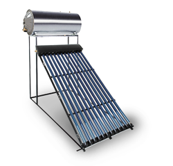 Solar Water Heating 250 Litre Direct Evacuated Tube Thermosiphon Solar Water Heater Geyser Kit Ex Vat