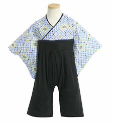 Fancykids Baby Infant Toddler Boys Japanese Kimono Samurai Costume Outfit Romper Blue 12 To 18 Months