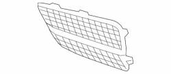 GENUINE Mercedes-Benz Side Cover 222-885-05-53