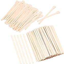 Waxing Spatulas 400 Pieces Small Thin Wooden Waxing Sticks For