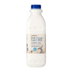 Fresh Full Cream Goat's Milk 1 L