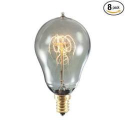 Bulbrite NOS25-VICTOR/A23 25-Watt Nostalgic Edison A23 Bulb Victorian Loop Filament 2 Pack 