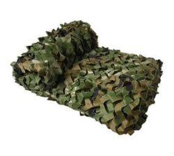 Camping Military Camouflage Mesh Oxford Cloth Mesh Cover - Green - L 3 X 4M