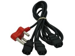 Dedicated 3 Way Iec Power Cable