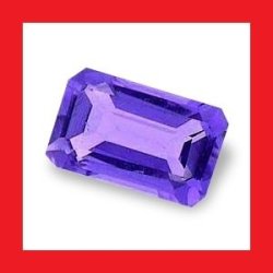 Iolite - Blue Violet Octagon Facet - 0.32cts