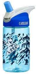 Camelbak Eddy Kids .4L Bpa Free Drinking Water Bottle W Bite Valve & Straw Excellent Winter Holiday Christmas Gift For Children Boarding Bears