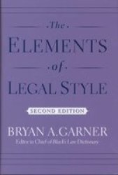 The Elements Of Legal Style