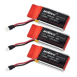 4pcs 3.7V 350mAh Rechargeable Lipo Battery for Cheerwing UDIRC U12S