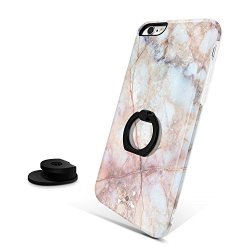 Iphone 6 6S Case For Girls Akna Dealtoday Collection High Impact Flexible Silicon Case For Both Iphone 6 & Iphone 6S Marble Texture 8 269-U.S