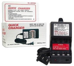 Ac Quick Charger For Ni-cad 500MAH Aa Batteries With 6' Power Cord