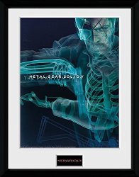 IPosters Metal Gear Solid V X-ray - Mounted & Framed Print - 44 X 34 Cm Approx 18 X 14 Inches