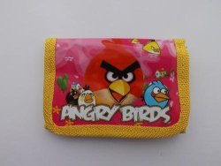 Angry Birds Kiddies Wallet - Yellow - Clearance