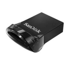 SanDisk Ultra Fit 256GB USB 3.2 Gen 1 Type-a Black USB Flash Drive SDCZ430-256G-G46