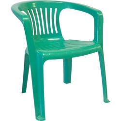 Kiddies Arm Chair Green