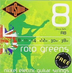 ROTOSOUND Roto Greens Electric Guitar Strings