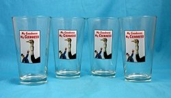 Guinness My Goodness My Ostrich Pint Glass - Set Of 4
