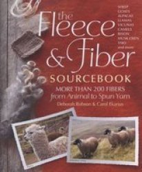 The Fleece & Fiber Sourcebook - Deborah Robson Hardcover