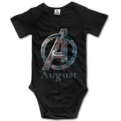 August Baby Romper Girl Boy Short Sleeve Clothing Set For Newborn Jumpsuits Rompers