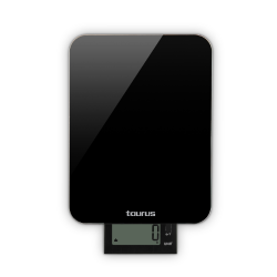 Taurus Kitchen Scale Battery Operated Black