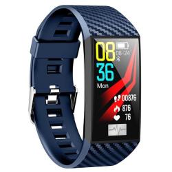 Eprolo DT58 Smart Bracelet With Heart Rate Monitor Ecg Blood Pressure IP68 Fitness Tracker Wrisatband Smart Watch - Bule