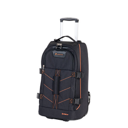 Paklite Mobius Medium Trolley Backpack 65L Black And Orange