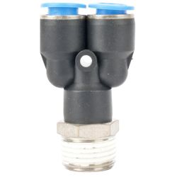 Aircraft - Pu Hose Fitting Y Joint 10MM-1 2 M - 2 Pack