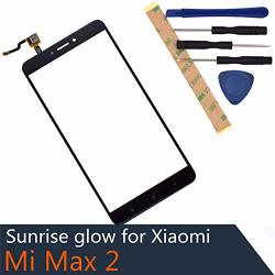Touch Glass Digitizer Housing For Xiaomi Mi Max 2 Black