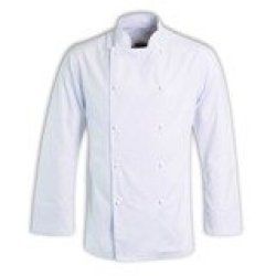 Stanley Unisex Chef Top L S - Avail In: Black White