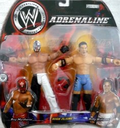 Rey Mysterio & Billy Kidman - Wwe Wwf Wrestling Adrenaline Series 5 Figure Toys By Jakks Pacific By Wwe