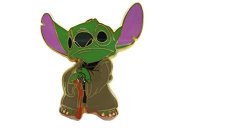Disney Pin Dlrp Star Wars Stitch As Yoda