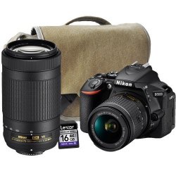 Nikon D5600 AF-P VR Bag & Card